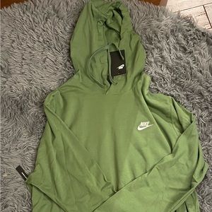 Mens large green Nike sweatshirt